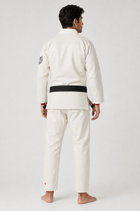 Uniforme de jiu-jitsu sur mesure de qualité supérieure offrant un confort exceptionnel, une performance flexible et une résistance renforcée pour la pratique quotidienne. - Product Image 6