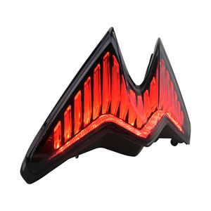 Pièces de moto Lentille de fumée Feux arrière LED avec clignotant pour RS660 2021-2023 - Product Image 4