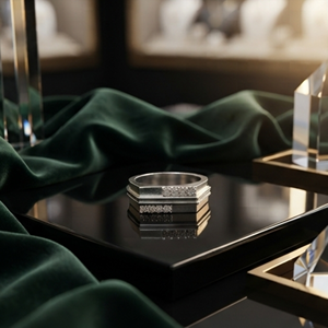 DIVYORO <b>STACKED</b> LINE <b>RING</b> - Product Image 3