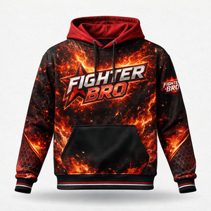 Sudadera con Capucha de Felpa de Algodón Premium para Hombre, Ropa Deportiva Profesional, Sudadera de Entrenamiento, Logotipo Personalizado, Tela Suave, Corte Moderno - Product Image 1