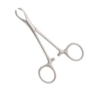Lane DeBakey Atraumatic <b>Veterinary</b> <b>Instrument</b> 15.5cm (6") 1/2 Teeth Forceps Clamp CE Certified Class II Manual By Dentavex - Product Image 6