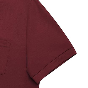 Nouveauté Chemises pour hommes en tissu tricoté respirant Couleur et logo personnalisés Marque privée professionnelle - Product Image 4