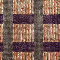 Tapis en laine moderne à carreaux vert olive, marron et beige, texturé, motif géométrique, avec franges, écologique, pour salon et hôtel