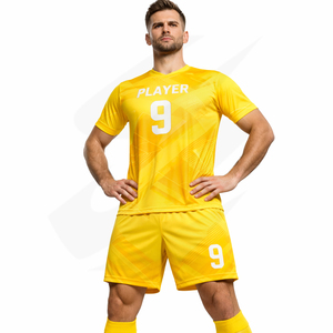 Conjuntos de Uniformes de Fútbol Personalizados, Ropa Deportiva de Fútbol 100% Poliéster Transpirable, Fabricante, Venta al Por Mayor de Fábrica - Product Image 5