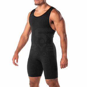 Lightweight Breathable Fitness Wrestling Printing <b>Singlets</b> Ideal For Gym Training <b>Running</b> Outdoor Workouts And Practice - Product Image 2
