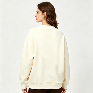 AL-TAUL IMPEX 2026 Sweat-shirts longs pour femmes avec logo appliqué personnalisé, mode automne, streetwear, tissu en molleton, doublure écologique - Product Image 5