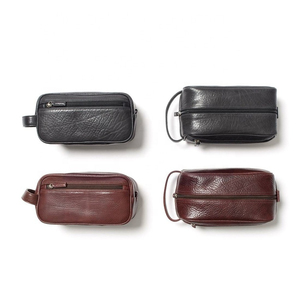 Vintage Leather <b>Toiletry</b> <b>Bag</b> <b>for</b> <b>Men</b> - Product Image 3