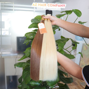 Cabello lacio con cutícula, cabello Virgen sin procesar de grado 12A, venta al por mayor - Product Image 2