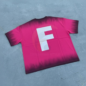 Camiseta Personalizada de Manga Corta, 260 g/m², 100% Algodón, Efecto Desgastado por el Sol, Estilo Retro, Tie Dye, Oversize, Vintage, Unisex - Product Image 2