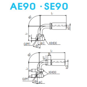 ข้อต่อท่อ AE90-G-04(-n) ของ Nitta ข้อต่อเพลาหมวดหมู่ผลิตภัณฑ์ - Product Image 1