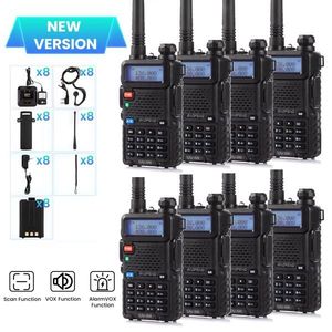 วิทยุพกพา UV-5R เครื่องรับส่งวิทยุมือถือแบบสองทิศทางกำลังสูงชาร์จได้วิทยุแฮมสำหรับการผจญภัยกลางแจ้ง-จำเป็น - Product Image 1
