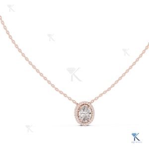 Collar con Colgante de Diamante Cultivado en Laboratorio, Diseño de Estrella de 8 Puntas, en Oro, para Mujer, de Lujo, para Aniversario, con Diamantes Brillantes - Product Image 2