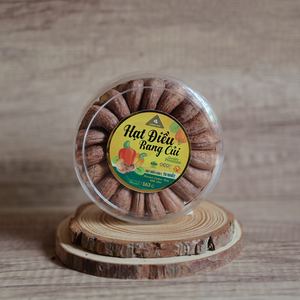 Noix de cajou grillées non décortiquées biologiques d'origine vietnamienne en gros, 163 g, W180, dans une boîte cadeau ronde - Directement de l'usine, prêtes à être expédiées - Product Image 6