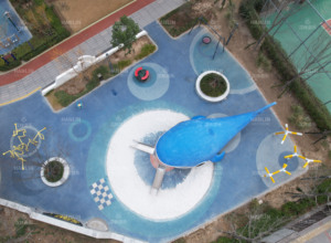 Tobogán Infantil Comercial con Diseño de Ballena Azul, Ecológico, de Acero, <span class=keywords><strong>para</strong></span> <span class=keywords><strong>Parques</strong></span> de Diversiones y <span class=keywords><strong>Ejercicio</strong></span> al Aire Libre - Product Image 5