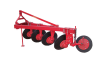 Tractor Diésel de 40-120 HP con Cultivador Agrícola de 3 Puntos y Arado de Discos de 4 Filas, con 1 Año de Garantía, en Venta
