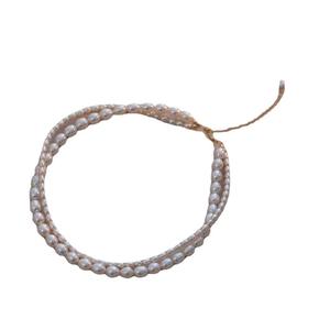 Collier à chaîne superposée Little Fresh Lulu Baby S925 avec perle de 8-9 mm, cadeaux de fête pour les tout-petits - Product Image 5