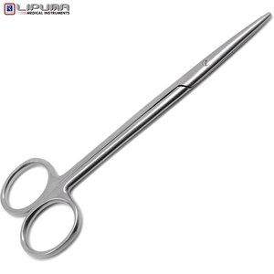 กรรไกรตัดขนสัตว์แบบตรง ขนาด 6 นิ้ว คุณภาพพรีเมียม ยี่ห้อ Metzenbaum สำหรับสัตวแพทย์ ปลายทู่/ปลายมน มาตรฐานความปลอดภัยแบบแมนนวล MOL - Product Image 4