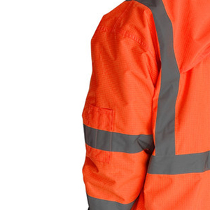 ANSI Class 3 Reflective <b>Jacket</b> High Visibility Waterproof Safety Workwear for Construction and Traffic Workers - Product Image 4