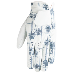 Gants de golf en cuir véritable personnalisables Gants de golf en peau de mouton respirants avec différents logos personnalisés - Product Image 5