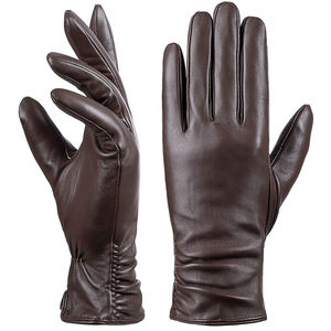 Design unique, meilleure qualité, bon produit, gants en cuir élégants et personnalisés, look élégant, gants de luxe à la mode, prix abordable - Product Image 1