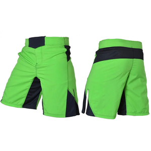 กางเกง MMA สีเขียวสำหรับผู้ชาย ทรงปกติ สำหรับศิลปะการต่อสู้แบบผสมผสาน สไตล์ผู้ใหญ่ - Product Image 6