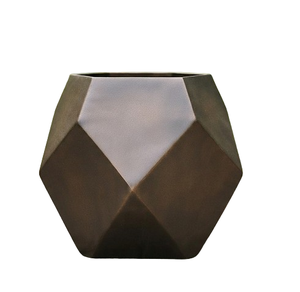 Fournitures en gros de jardinières modernes en métal, pot de fleurs personnalisé en usine, meilleur design de jardinière fleurie - Product Image 2