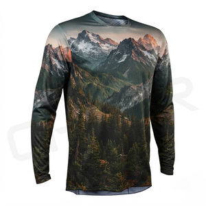 เสื้อเจอร์ซีย์แข่งรถวิบาก MX สำหรับขี่มอเตอร์ไซค์ BMX MX ดートไบค์ ออฟโรด จักรยานเสือภูเขา สำหรับผู้ชาย - Product Image 6