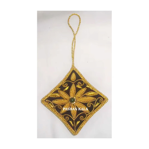 Bordado Zari de Múltiples Diseños con Adornos de Cuentas en el Mejor Material de Tela, Uso Multiusos, Artículos de Decoración Colgantes - Product Image 2