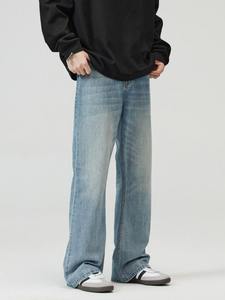 Jeans pour hommes grande taille 2026, jeans en denim de qualité, jeans hip hop pour hommes - Product Image 2