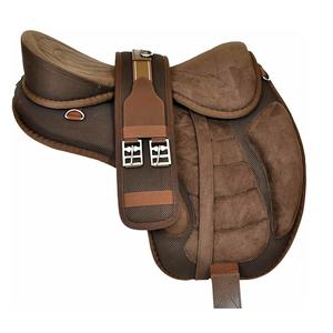 Vente chaude en cuir véritable selle anglaise pour les courses de chevaux Dressage Style occidental meilleur prix selle de saut à cheval équitation - Product Image 3