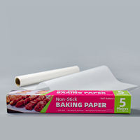 Feuilles de papier cuisson antiadhésif biodégradable, enduites de silicone, qualité alimentaire, pour pain, gâteaux, nouilles, snacks, cuisson et pâtisserie