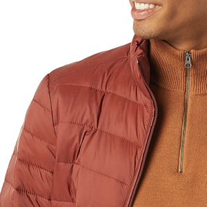 Best Selling Professional Manufacturer Casual Winter Wear Long Sleeve Zipper Closure Cotton Filled Puffer <b>Jackets</b> for Men - Product Image 4