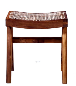 Wholesale Durable Mid-Modern Solid Wood Foldable Stool Ottoman Living Room Furniture Farmhouse Bedroom School Apartment Workshop - Product Image 2