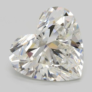 Diamant de laboratoire CVD en forme de cœur de 31,40 carats, pureté VS1, certifié IGI, excellente taille, symétrie parfaite, pierre de collection non montée - Product Image 1