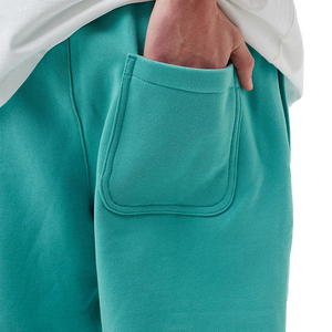 Shorts de survêtement pour hommes en coton écologique de haute qualité, respirants, style mode hiver, logo personnalisé, molleton uni, décontracté, cargo - Product Image 4
