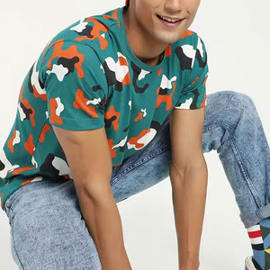 เสื้อยืดโอเวอร์ไซส์ผู้ชายผ้าฝ้ายน้ำหนักเบา ให้ความรู้สึกโปร่งสบาย เหมาะสำหรับสวมใส่ในสภาพอากาศอบอุ่น - Product Image 4