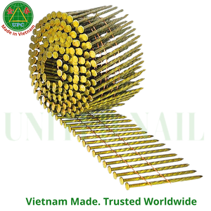 2-3/4" x 0.113 Wire Coil <b>Nails</b> with Screw Shank with Strong Grip for Pallet Making From Vietnam Factory | clavo en rollo - Product Image 4