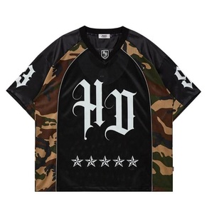 Camisetas de Fútbol Americano Retro de Alta Calidad, Personalizadas con el Nombre del Equipo, Sublimadas, de Lujo, de Malla Transpirable, Corte Cuadrado, Manga Corta - Product Image 2