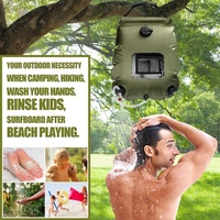 IRONDONKEY extérieur 20L équipement de Camping douche solaire équipement de bain solaire chauffage douche solaire accessoires de Camping