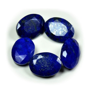 Top Grade Natural <b>Lapis</b> <b>Lazuli</b> Oval Faceted Cut Gemstone Oval Shape Faceted Cut For Making Jewellery <b>Ring</b> Gemstone <b>Ring</b> Making - Product Image 2