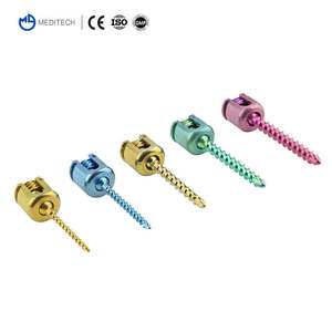 High Quality Stainless Steel Orthopedic Veterinary Polyaxial Pedical <b>Screw</b> CE ISO Certified Veterinary Consumables Surgiright - Product Image 5