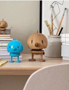 Figurine de robot en bois faite à la main, ornement décoratif de bureau, accent pour tableau de bord de voiture, jouet en bois, décoration de table pour la maison ou le bureau, cadeau - Product Image 5