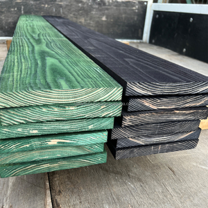 IRODORITAI FLOOR UZUKURI - Piso de Cedro Japonés Sólido Teñido Moderno, Tablas de Madera Natural con Sistema de Encaje Macho y Hembra, Revestimiento Cerámico - Product Image 3