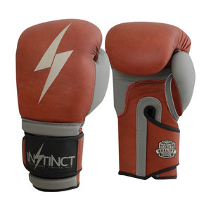 Gants de boxe vintage professionnels de haute qualité en cuir de vachette, antidérapants, respirants, anti-humidité, légers, pour le kickboxing - Product Image 1