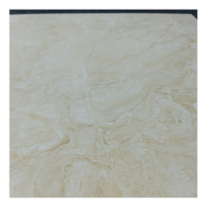 Heavy Duty Cream Marble Look Porcelain Floor <b>Tiles</b> 600x600mm 60x60cm 8.5mm Thickness Strong Body GVT PGVT <b>Tiles</b> - Product Image 2