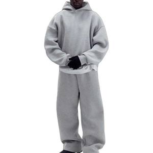 Chándal Casual Holgado de Alta Calidad 100% Algodón para Hombre, Talla Grande XL, Deportivo de Invierno, Transpirable, en Venta 2026 - Product Image 1