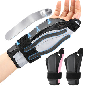 Başparmak Döngülü Bilek Destek Bandı Nefes Alabilen Alüminyum Atel Kompresyon Desteği Ayarlanabilir Bilek Kayışı Sol Sağ Bilek Sabitleyici - Product Image 2