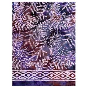 Elegante Sarong Batik Indonesio Hecho a Mano, Abstracto, Ecológico, 100% Poliéster, Ligero, Premium, Suave, Multiusos, para Niños - Product Image 2