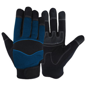 ถุงมือหนังสังเคราะห์อมาราคุณภาพสูง ป้องกันมืออย่างดีเยี่ยมสำหรับช่างและคนงานอุตสาหกรรม เนื้อสัมผัสเรียบเนียน - Product Image 4