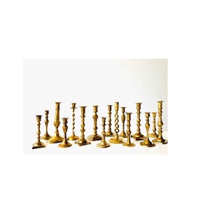 Handmade Luxury Metal Candle Holder Elegant Decorative Accent For Contemporary <b>Dining</b> Spaces And Wedding <b>Table</b> Styling Themes - Product Image 1